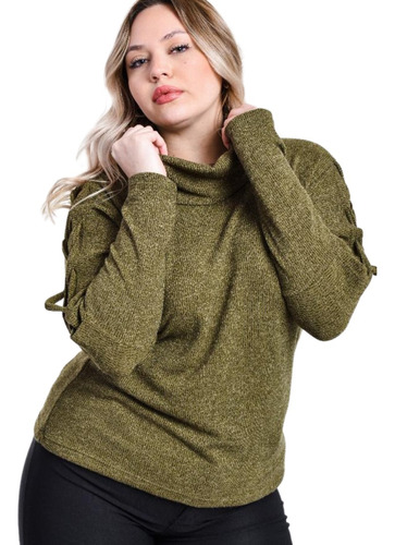 Sweater Poleron Abrigo Invierno Talles Grandes Especiales