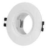 Spot Embutir Fijo Rita1 Para Dicroica Led Gu10 Blanco Lk