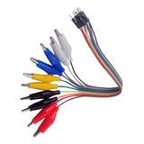 Pack 10pcs Cables Dupont A Caiman Colores 30cm [ Max ]