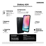 Samsung Galaxy A24 128 Gb Negro 6 Gb Ram