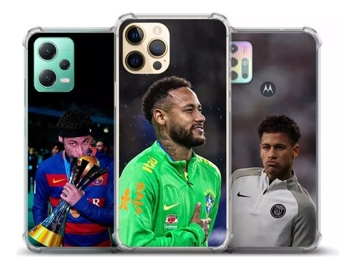  Capa Capinha Case Neymar Jr. Personalizada Escolha O Modelo