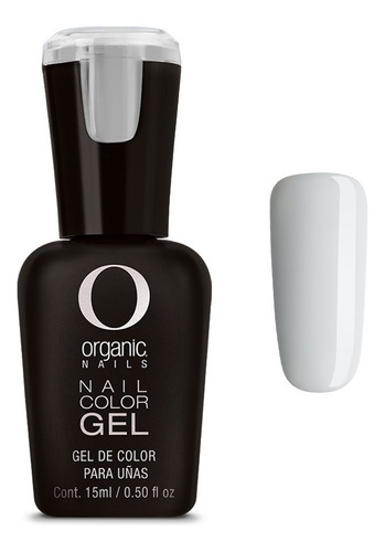 Color Gel Esmalte Uñas By Organic Nails Color Snow #123