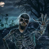 Bone Chiller Animaciones Halloween Terror Esqueletos