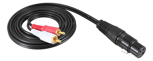 Cable De Audio A Audio.. 5 M/cable Patch Splitter Rca Macho