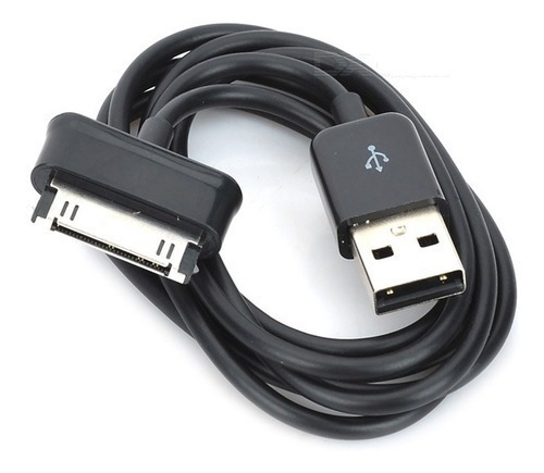 Cable Galaxy Tab 2 Usb Cargador Sincronizador P5110 Negro 1m