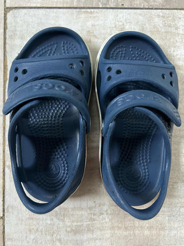 Crocs Sandalias Originales Niño Kids T6 Us - (t 22/23) Azul