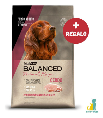 Vital Can Balanced Cerdo Y Arroz X 15 Kg - Envio Zona Norte