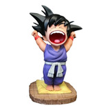 Figura De Goku Niño Azul. Dragon Ball. 16 Cms. Pvc. Kakaroto