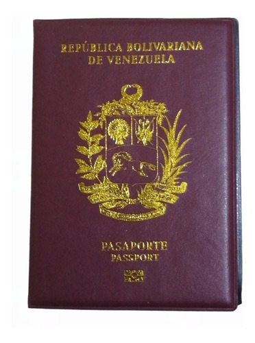 Porta Pasaporte Venezuela Y Chile Porta Documentos 