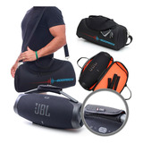 Kit Case Bolsa Bag Para Jbl Boombox 3 + Protetor Alça  Ombro