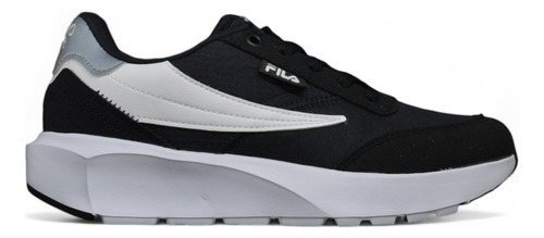 Zapatilla Fila Mujer Renno Sport Negro Con Blanco