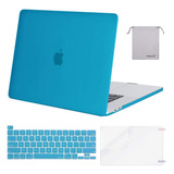 Carcasa Rigida Para Macbook Pro 16 19/20 A2141 Aqua Blue