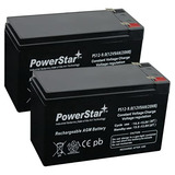 Batería Powerstar-2pk 12v 9ah Para Scooter Razor