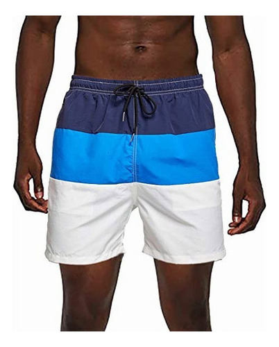 Traje De Baño Con Secado Rápido For Hombre, Ideal P/playa204