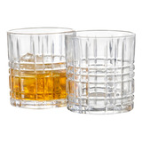 Set X 24 Vaso Whisky Labrado Con Relieve 353 Ml 