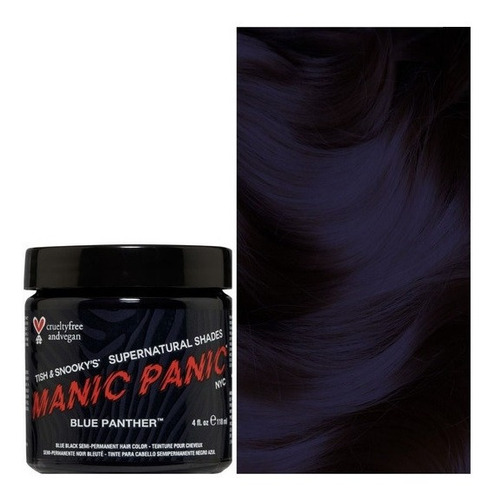 Tinte Manic Panic: Blue Panther 118ml. Supernatural Shades