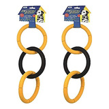 Jw Pet Invencible Chains Juguete De Goma Para Perros, Grande