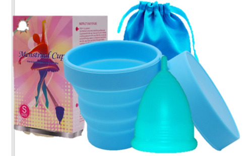 Copa Menstrual Certificada Fda + Vaso Esterilizador