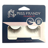 Cílios Postiços Inividual Eyelash 3d Miss Frandy C18-0366