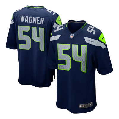 Jersey Seahawks Bobby Wagner 54 Azul Marino M Bobby Wagner 54