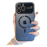Capa Glass Fosca Com Magsafe Para iPhone 13 13 Pro 13pro Max