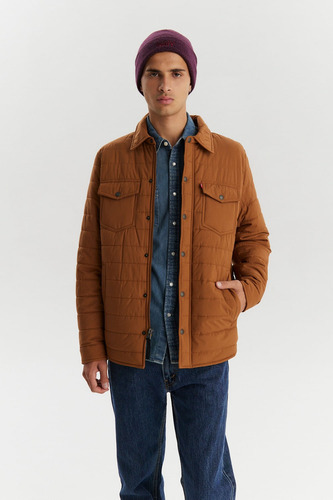 Levis Worker Jacket Worker Brown