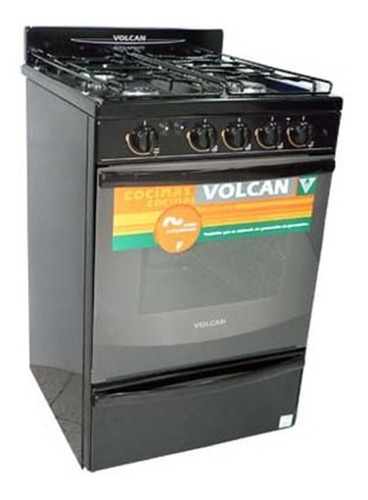 Cocina Volcan 88653v - 55cm  Luz Y Encendido Electronico