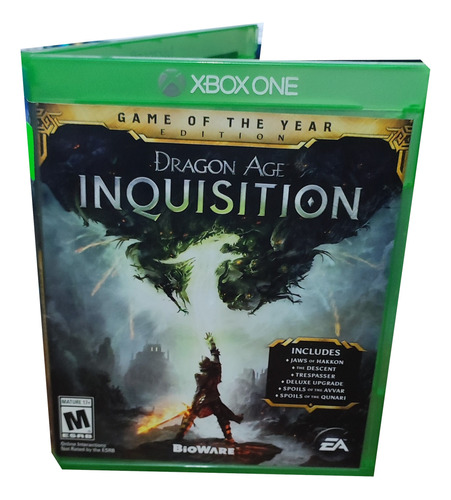 Dragon Age Iii  Dragon Age Game Of The Year Xbox One Fisico