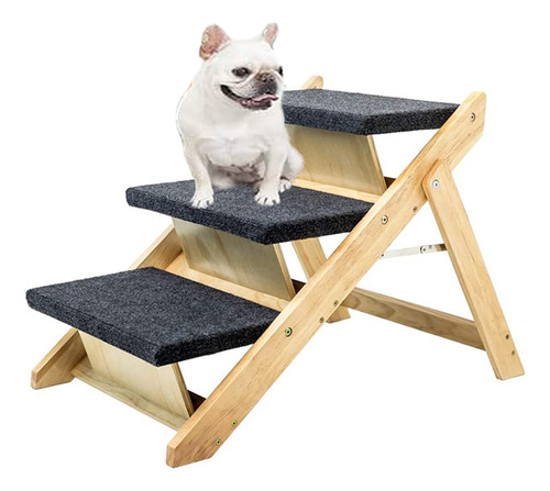 Escada Rampa Pet Dogs & Cats 40cm Ajustável Antiderrapante