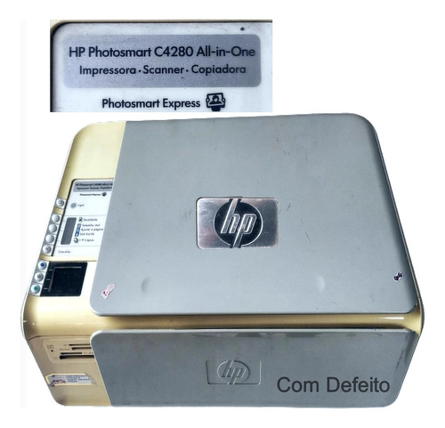 Impressora Hp Photosmart C4280 All-in-one Com Defeito