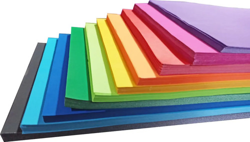 Hojas De Color Tamaño Carta 1 Solo Color A Elegir Pq (100pz)