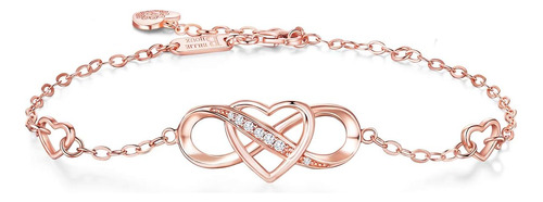 Billie Bijoux Mujer Plata De Ley 925 Pulsera Infinito Foreve