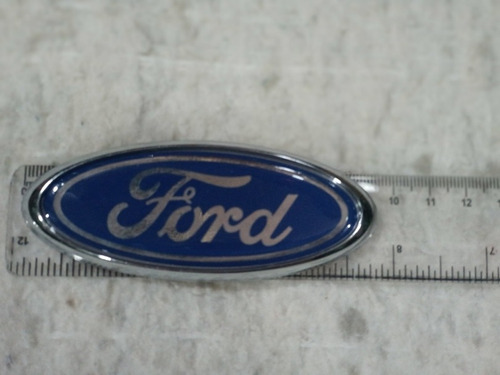 Emblema Parrilla Ford Ka Y Fiesta 9,5 Largo Tipo Original Foto 4