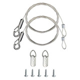 Kit De Alambre Ajustable Para Colgar Cuadros, 2 Unidades, Co