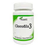 Clorofila 3 / Desintoxicante- Avanti (30 Caps Blandas)