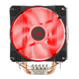 Cooler P/processador Redragon Tyr Preto Led Red - Cc-9104r