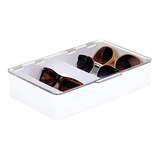 Caja Organizadora De Plástico Rectangular Para Gafas De Sol