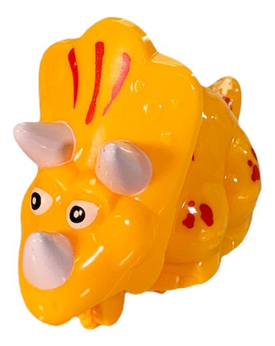 Amarelo Triceratops Carrinho Animal - Bbr Toys R3008