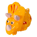 Amarelo Triceratops Carrinho Animal - Bbr Toys R3008