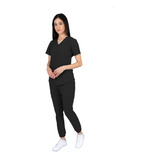 Uniforme Medico Jogger Dama Cherlooks® - Negro