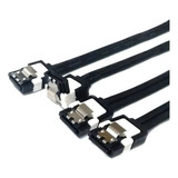 Kit 2 Cabo Sata 3 6 Gb/s Original Preto