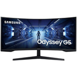 Samsung Odyssey G5 Monitor Gamer Curvo 165hz Ultrawide 34 In