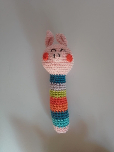 Sonajero Animales Tejido Crochet