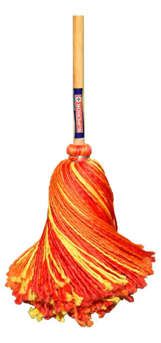 20 Trapeadores Hilo Microfibra Española Grande Mango Largo