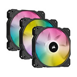 Set Ventilador Triple Corsair Icue Sp120 Rgb Elite