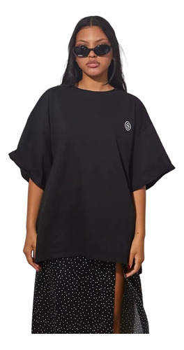 Remera Remerón Unisex Oversize Bomba Algodón Estampado 