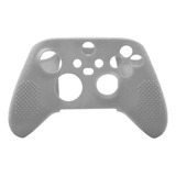 Funda Silicon Compatible Con Control Xbox One Seriesx Blanco