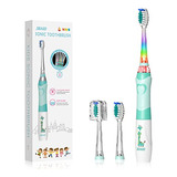 Kids Electric Toothbrushes Sonic Toothbrush, Soft Battery Po