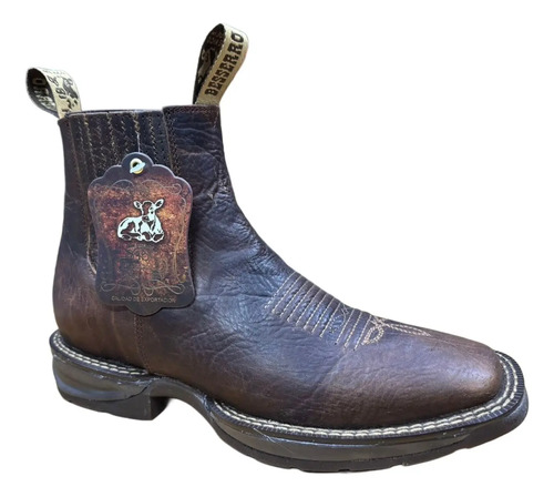 Botin Vaquero Hombre Cuello De Toro Confort