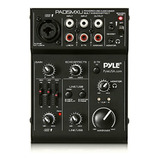 Pyle Mezclador De Audio Usb Dj Controller  Mezclador Usb